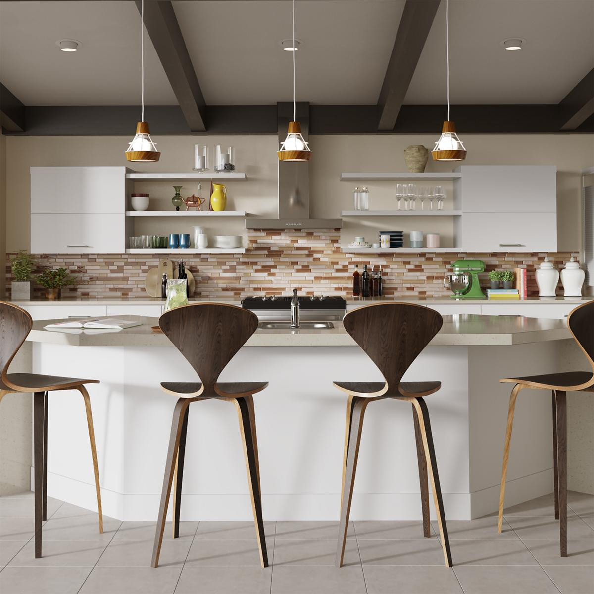 Elkay Dayton Stainless Steel 15" x 15" x 5-3/16", 1-Hole Single Bowl Drop-in Bar Sink with 3-1/2" Drain Opening