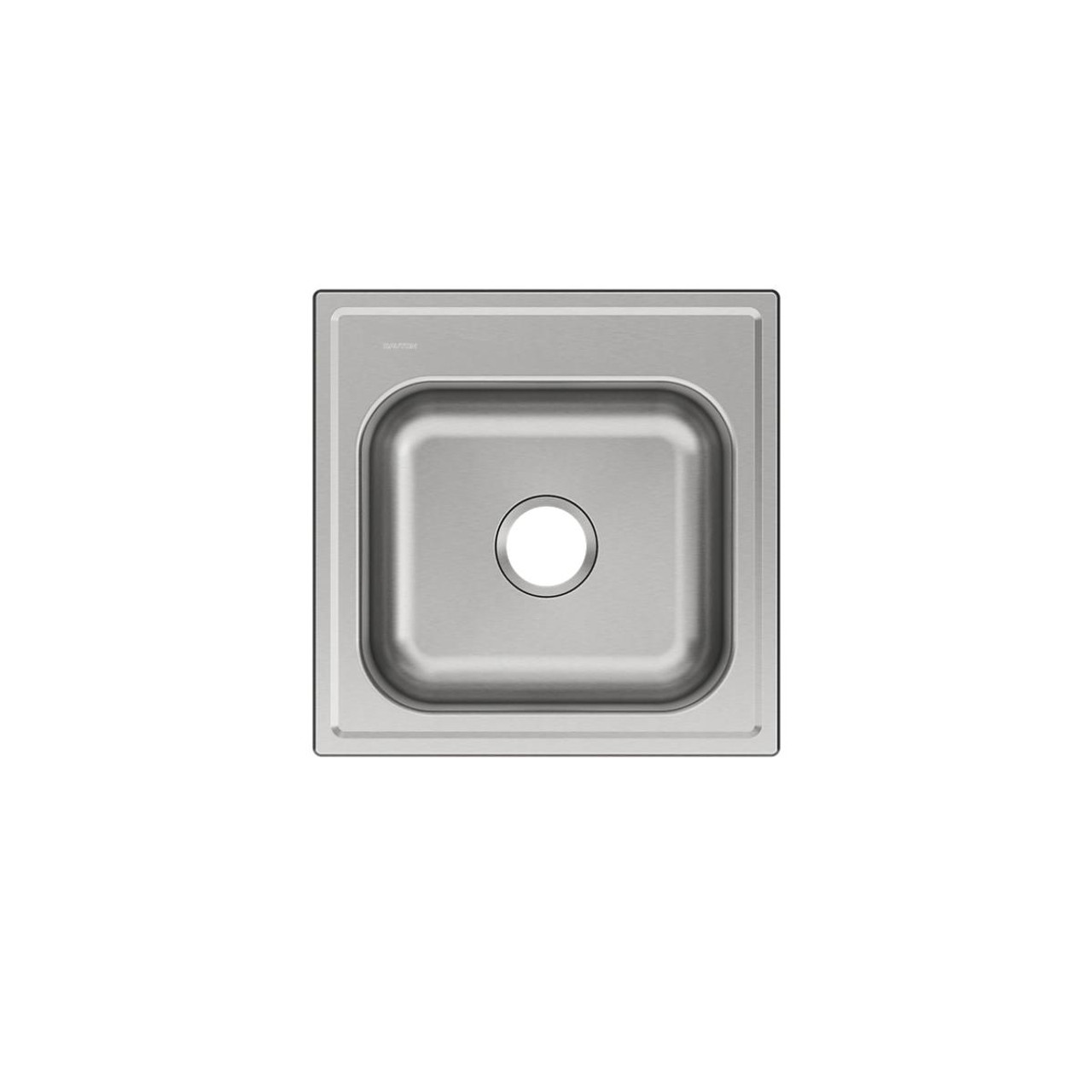 Elkay Dayton Stainless Steel 20" x 20" x 10-1/8", 0-Hole Single Bowl Drop-in Laundry Sink