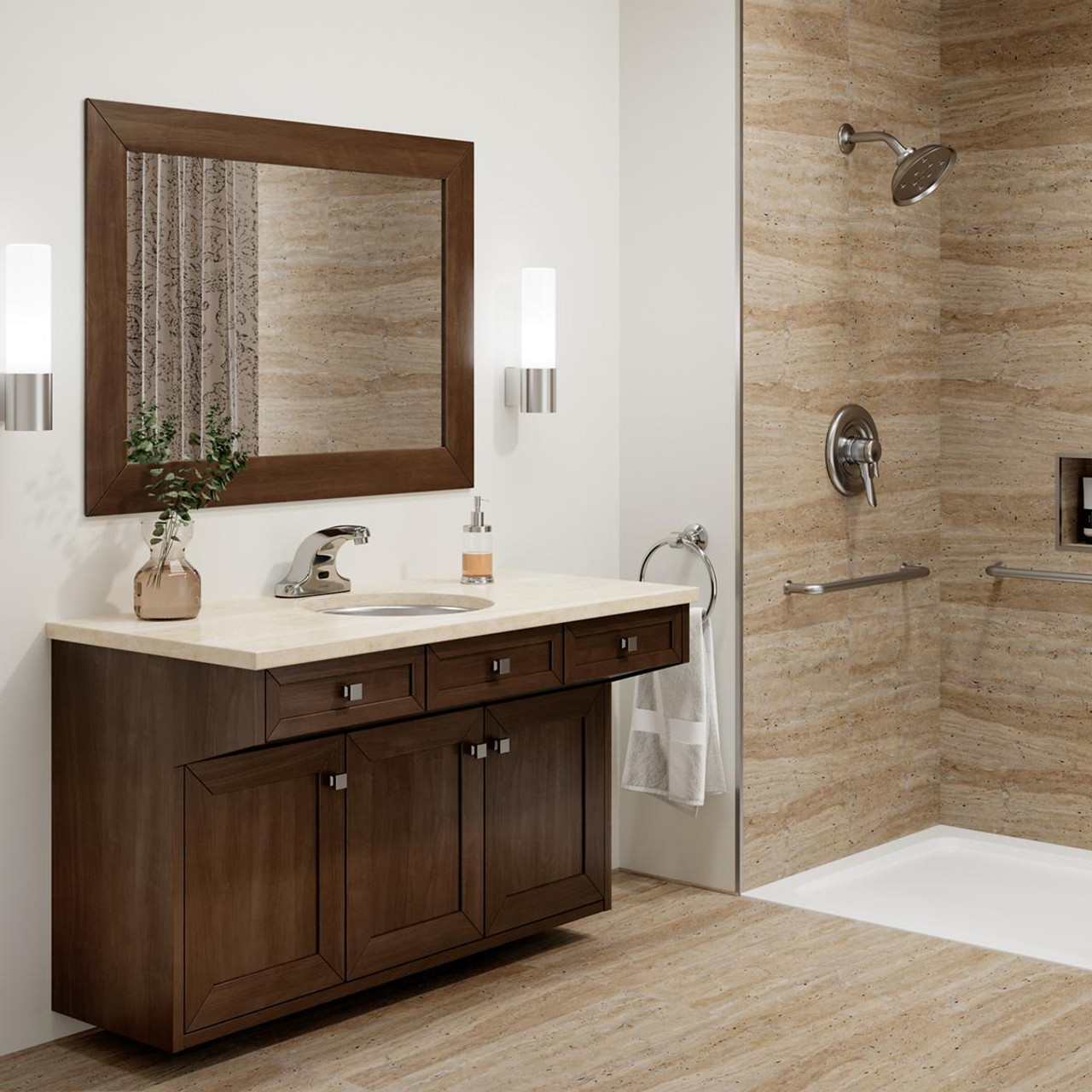 Elkay Asana Stainless Steel 14-3/8" x 14-3/8" x 6", Single Bowl Undermount Bathroom Sink with Overflow