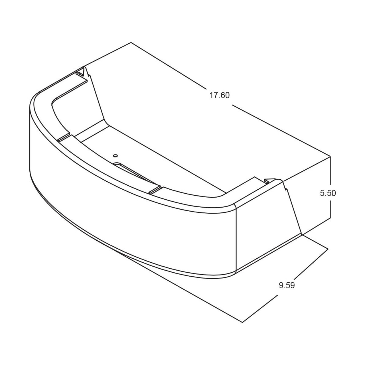 Elkay Cane Apron for EZ Gray