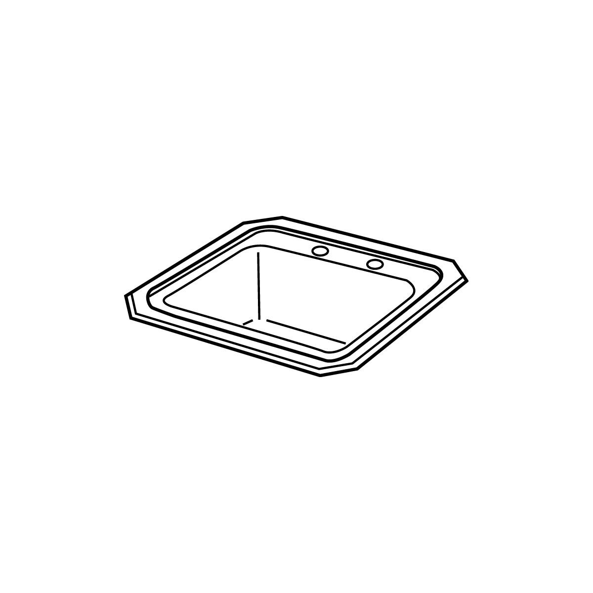 Elkay Celebrity Stainless Steel 15" x 15" x 6-1/8", 2-Hole Single Wide Bowl Drop-in Bar Sink