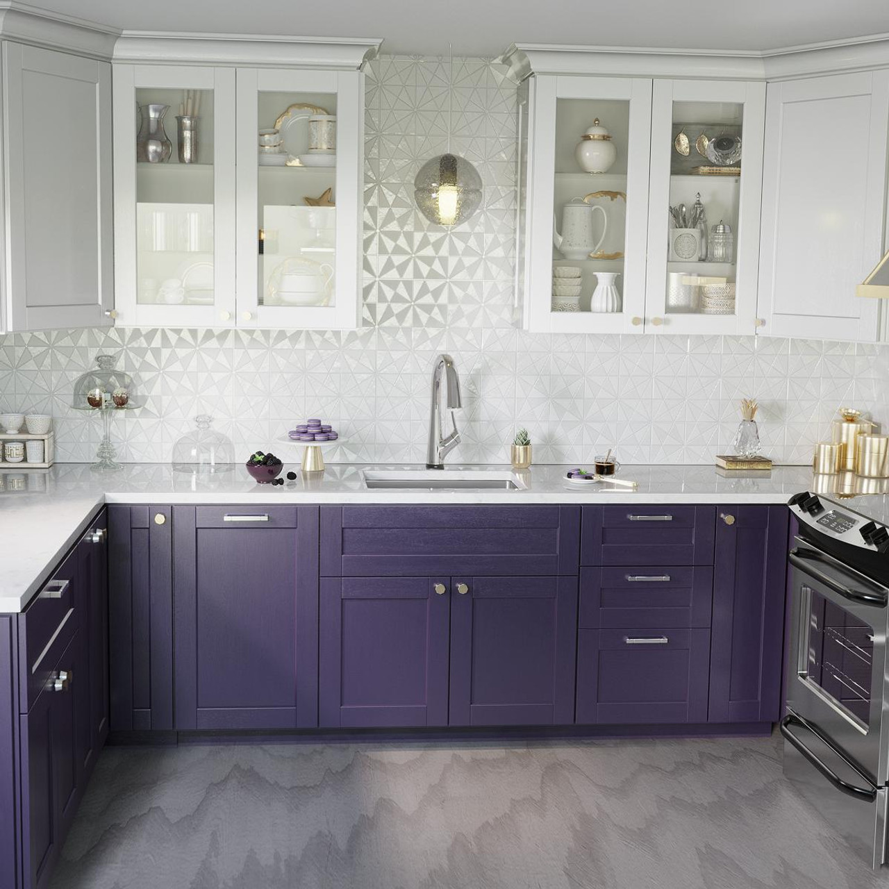 Elkay Crosstown 16 Gauge Stainless Steel 23-1/2" x 18-1/4" x 8" Single Bowl Undermount Sink Kit with Filtered Faucet