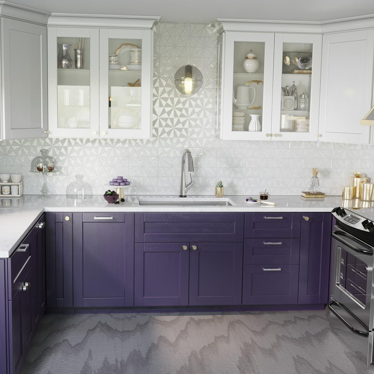 Elkay Crosstown 18 Gauge Stainless Steel 33" x 22" x 9" Single Bowl Dual Mount Sink Kit with Filtered Faucet