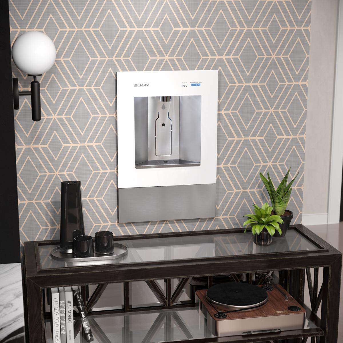 Elkay ezH2O Liv Builtin Filtered Water Dispenser Nonrefrigerated