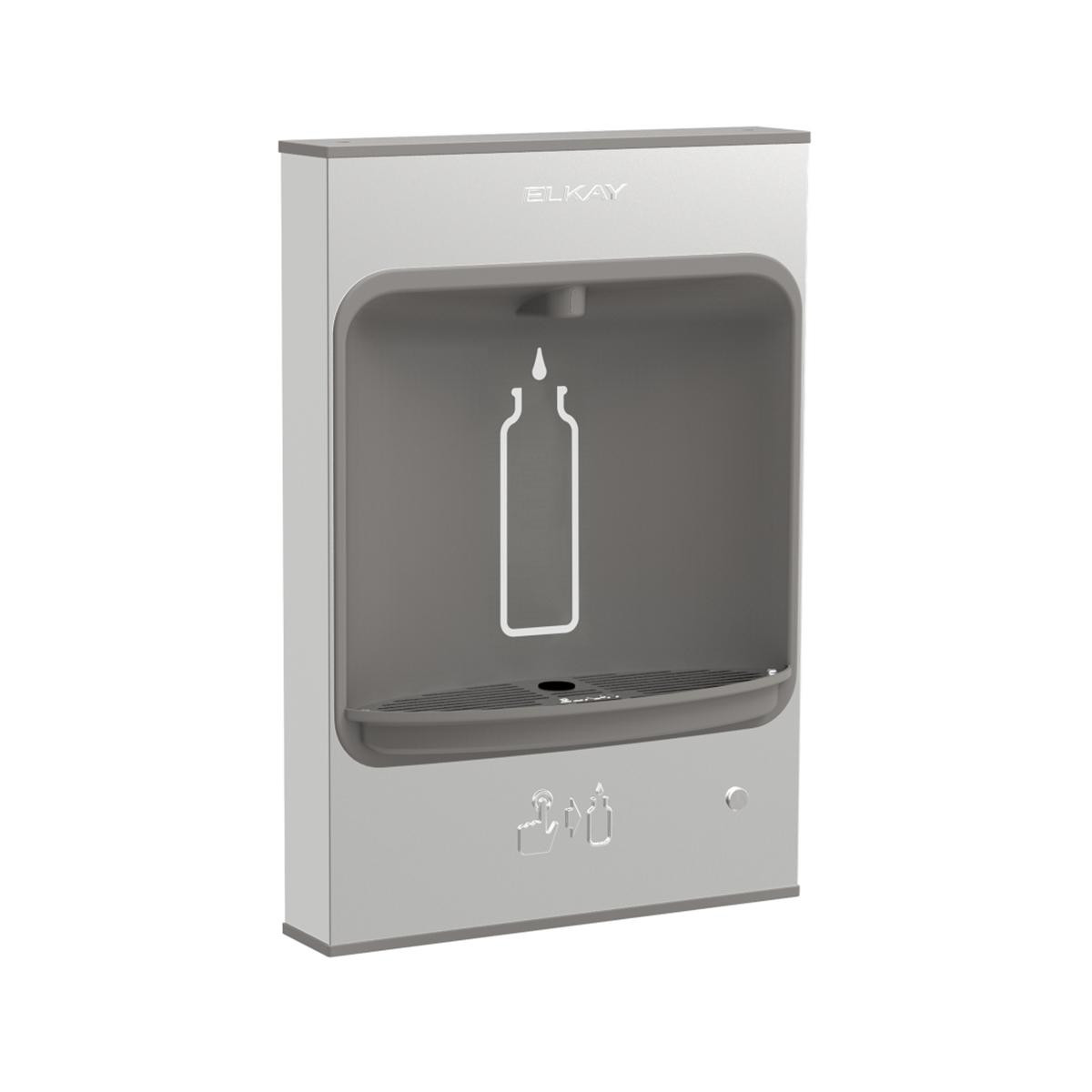 Elkay ezH2O Mechanical Bottle Filling Station Surface Mount Non-Filtered Non-Refrigerated Stainless