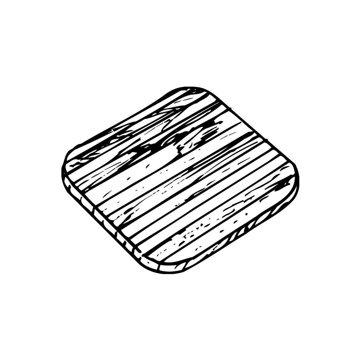 Elkay Hardwood 12-7/8" x 10-1/8" x 1" Cutting Board