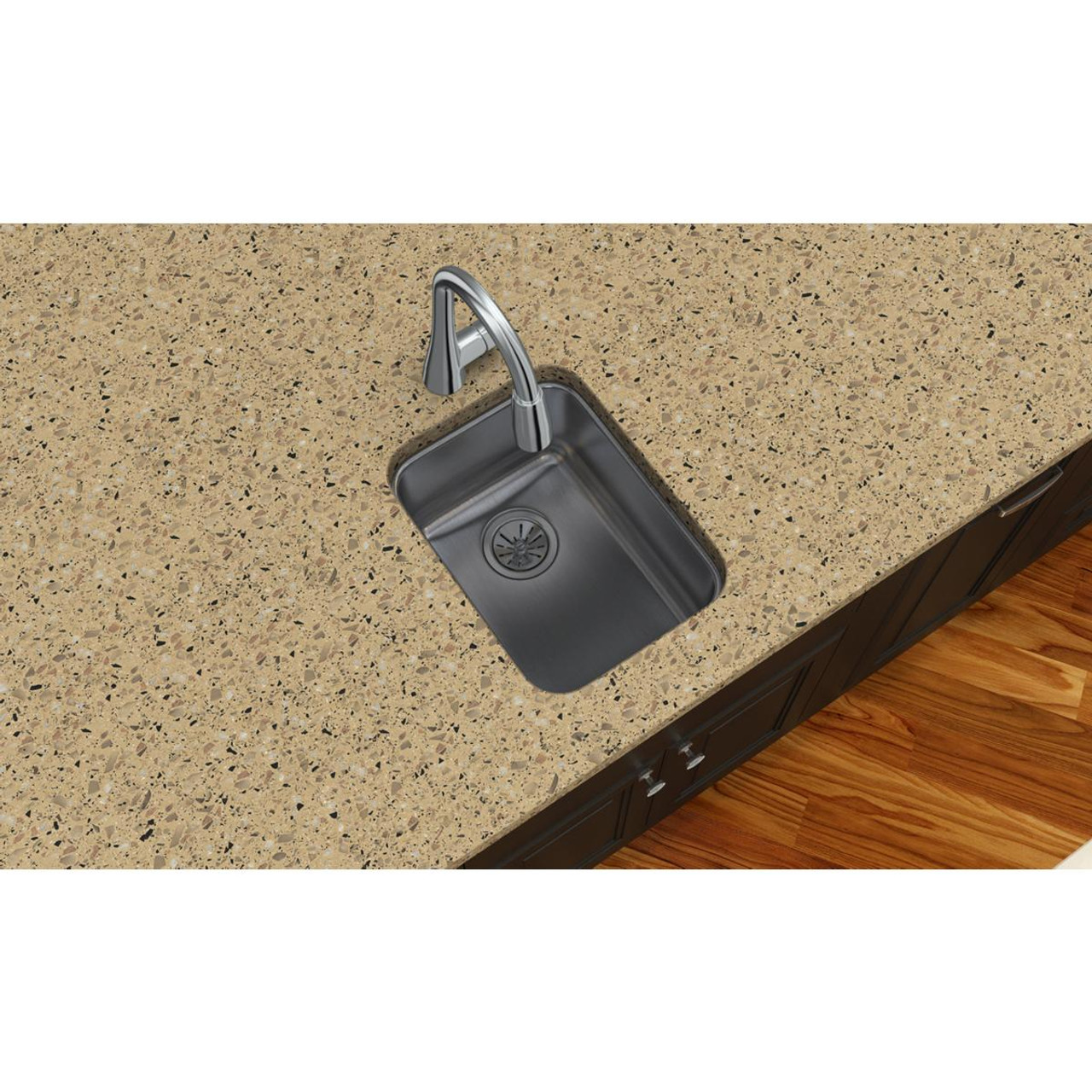 Elkay Lustertone Classic Stainless Steel 14" x 18-1/2" x 7-7/8", Single Bowl Undermount Sink