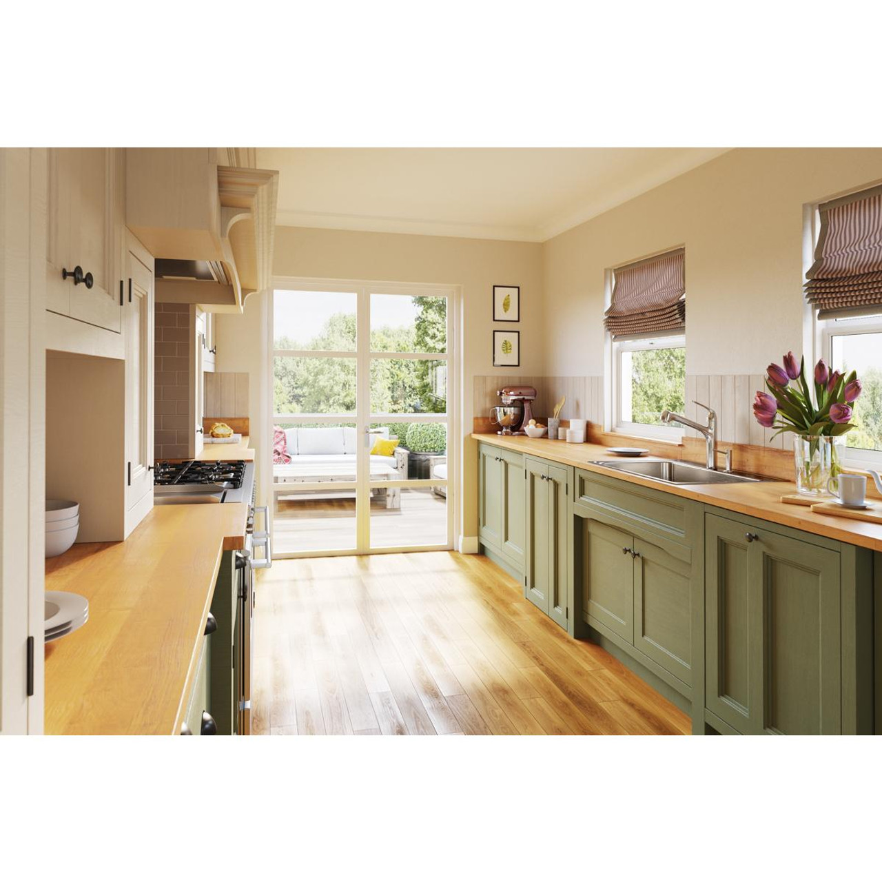 Elkay Lustertone Classic Stainless Steel 31" x 22" x 11-5/8" 4-Hole Single Bowl Drop-in Sink