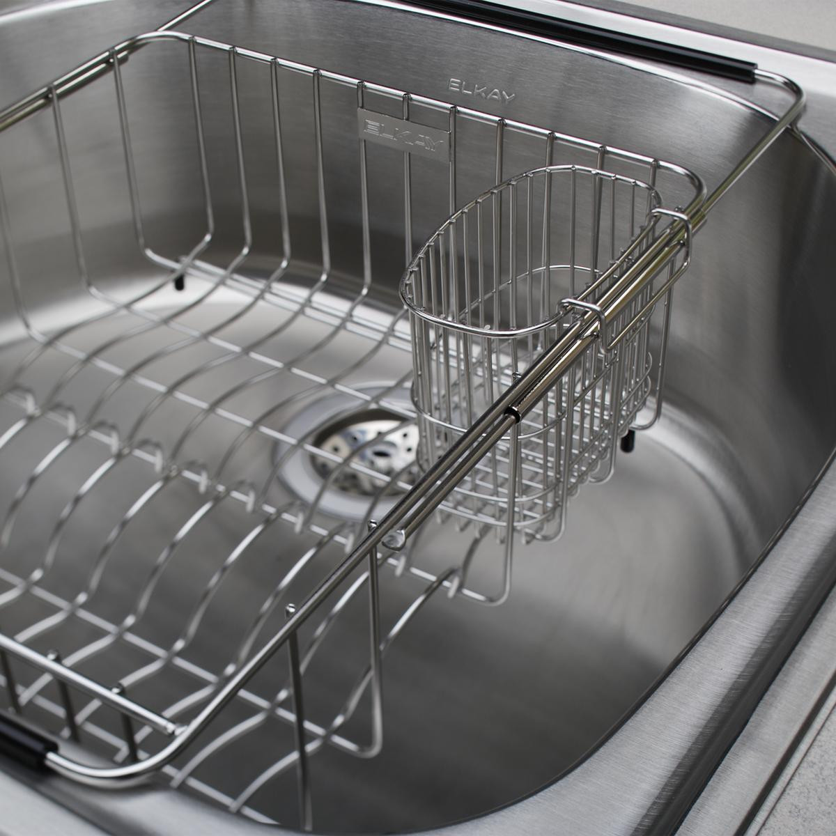 Elkay Stainless Steel 3-1/2" x 5-1/8" x 4-3/8" Utensil Caddy