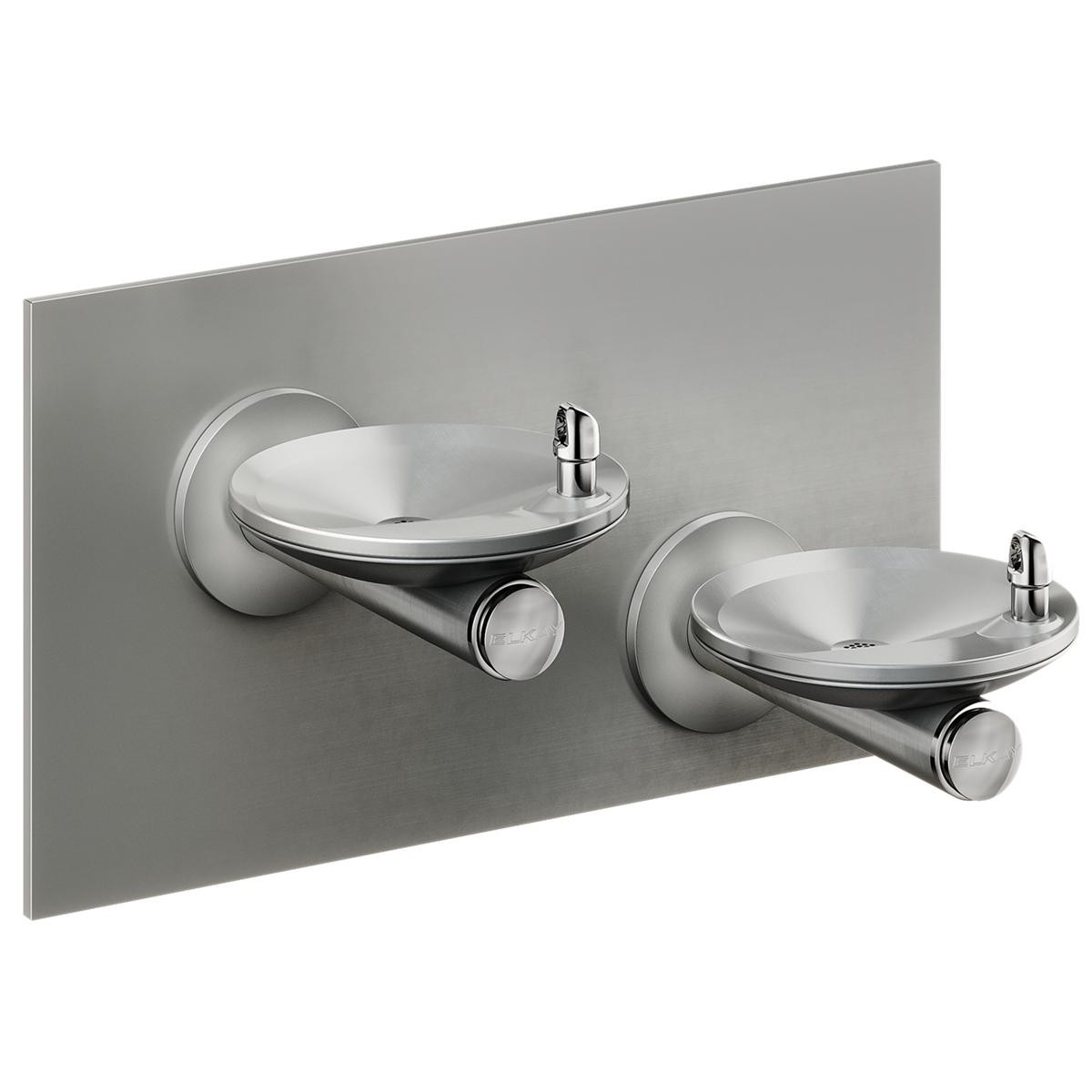 Elkay SwirlFlo Bi-Level Vandal Resistant Fountain Non-Filtered Non-Refrigerated Freeze Resistant Stainless