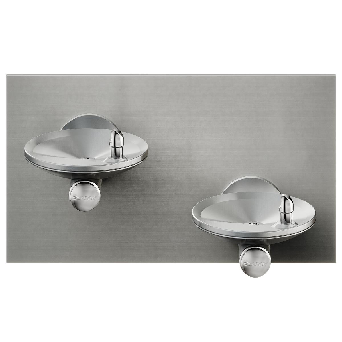 Elkay SwirlFlo Bi-Level Vandal Resistant Fountain Non-Filtered Non-Refrigerated Freeze Resistant Stainless