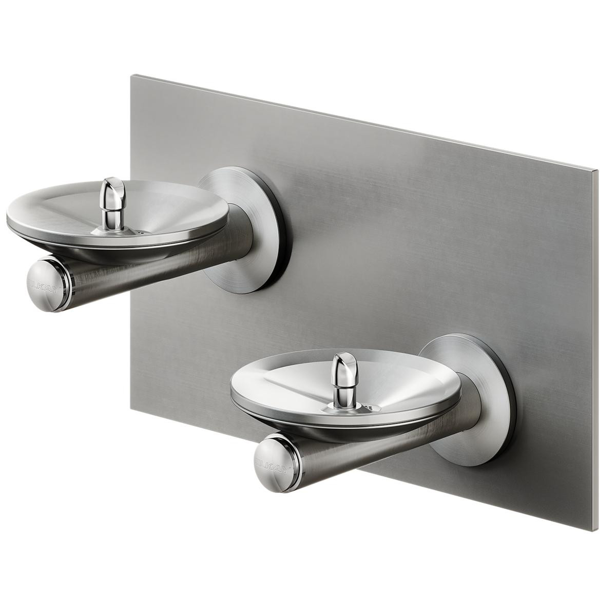 Elkay SwirlFlo Bi-Level Vandal Resistant Fountain Non-Filtered Non-Refrigerated Freeze Resistant Stainless