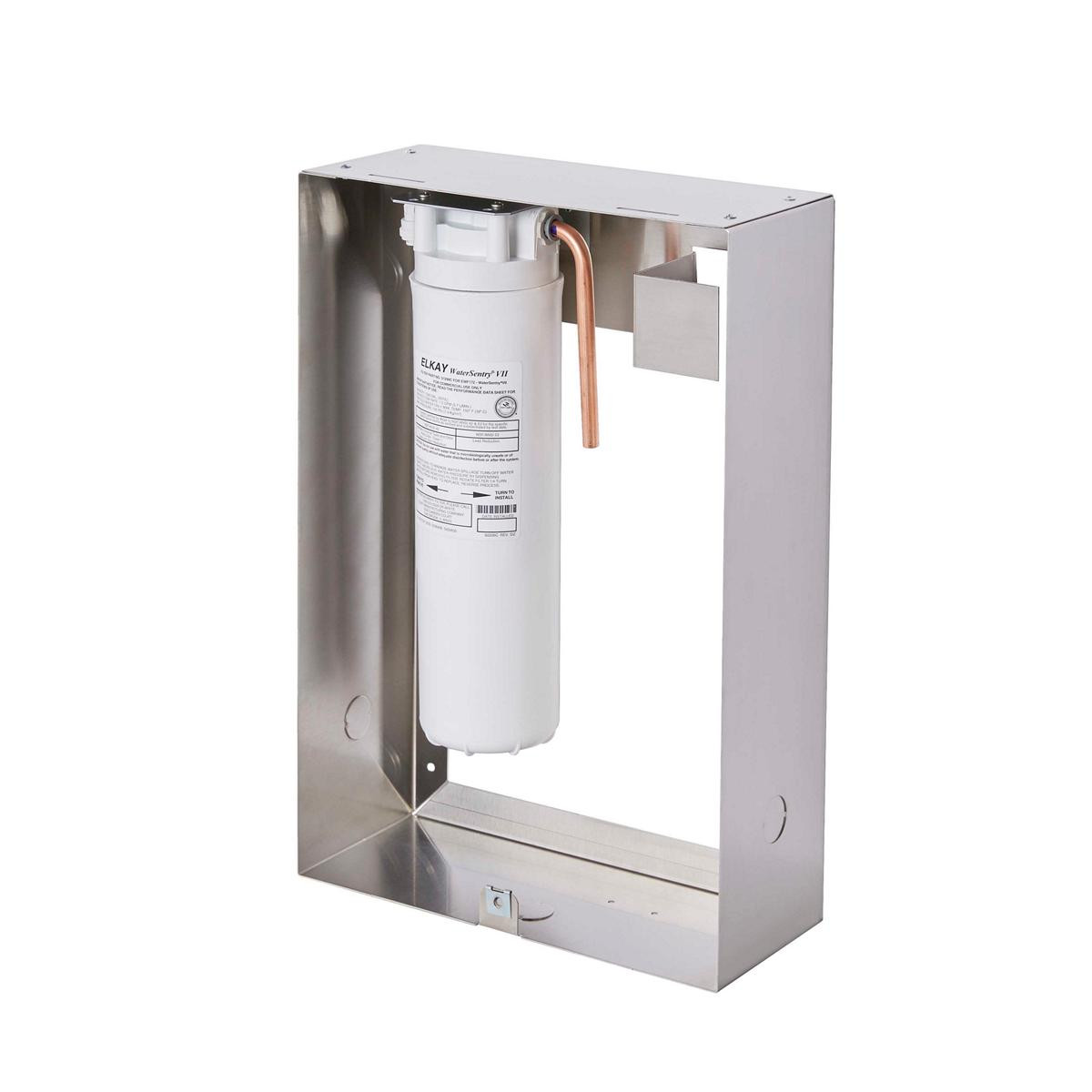 Elkay Vandal-Resistant Retrofit Filtration Kit with 1500-Gallon Lead and CTO Filter