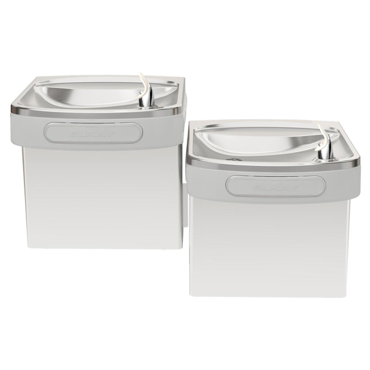 Elkay Wall Mount Versatile Bi-level ADA Cooler Filtered Non-refrigerated Stainless