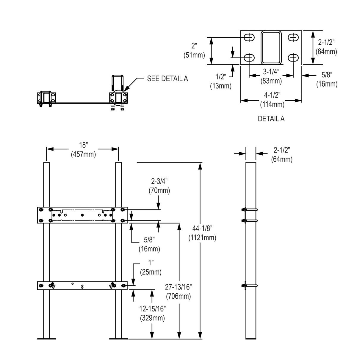 Elkay In-wall Carrier for Single-station On-wall Bottle Fillers Coolers & Fountains