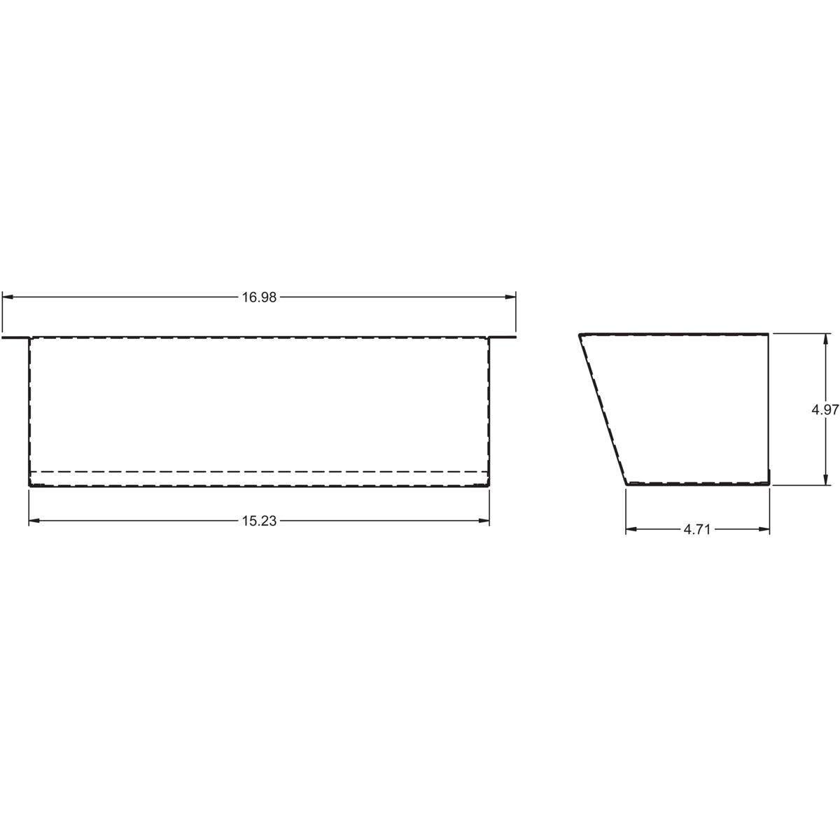 Elkay WaterSentry Filter Mounting Cover (Stainless Steel)