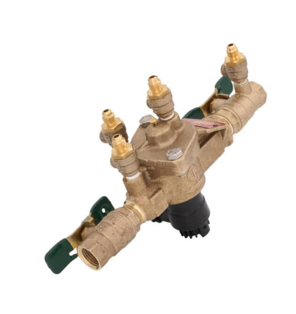 Watts LF009 RPZ Backflow Preventer 1/2 Inch Lead Free Flood Sensor