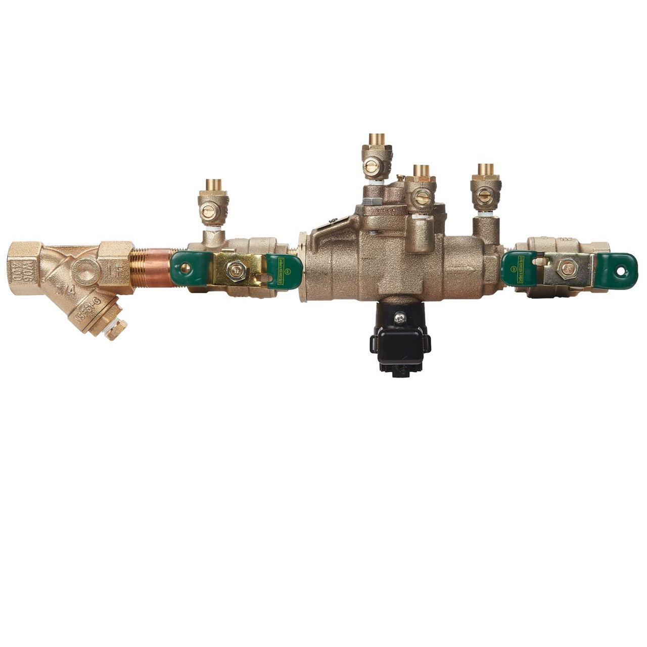 Watts LF009 RPZ Backflow Preventer 3/4 Inch Lead Free Strainer Flood Sensor
