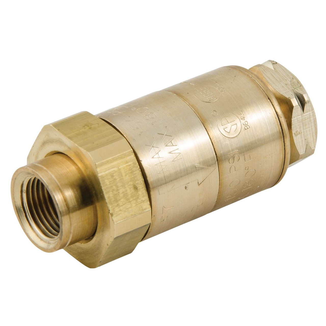 Watts LF7 Dual Check Valve 3/8 Inch Lead Free Copper Silicon