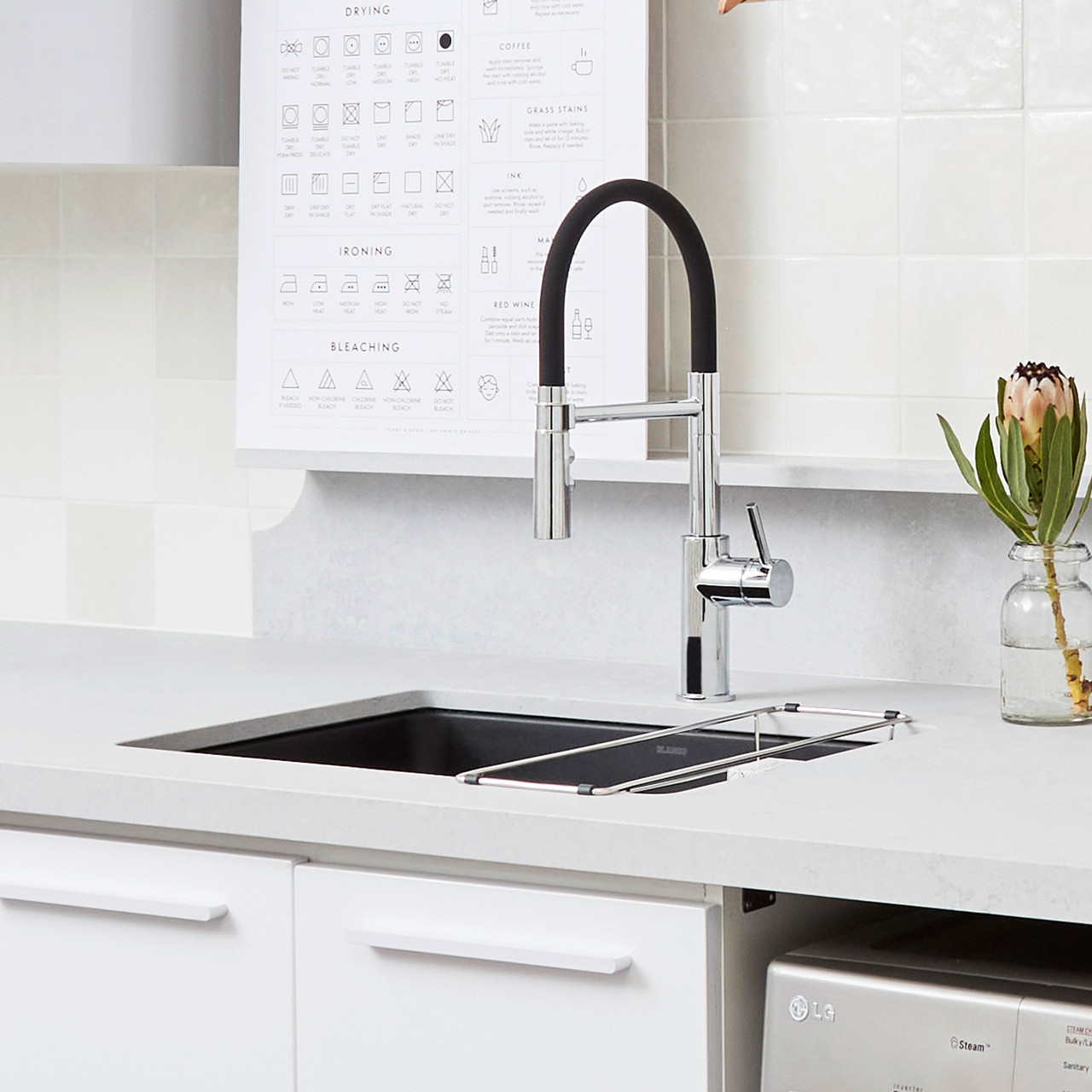 Blanco 402447: Catris Flexo Semi-Pro 1.5 GPM Faucet - Chrome