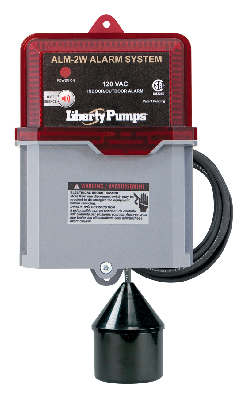 Liberty Pumps ALM230W Indoor/Outdoor High Liquid Level Alarm 230V