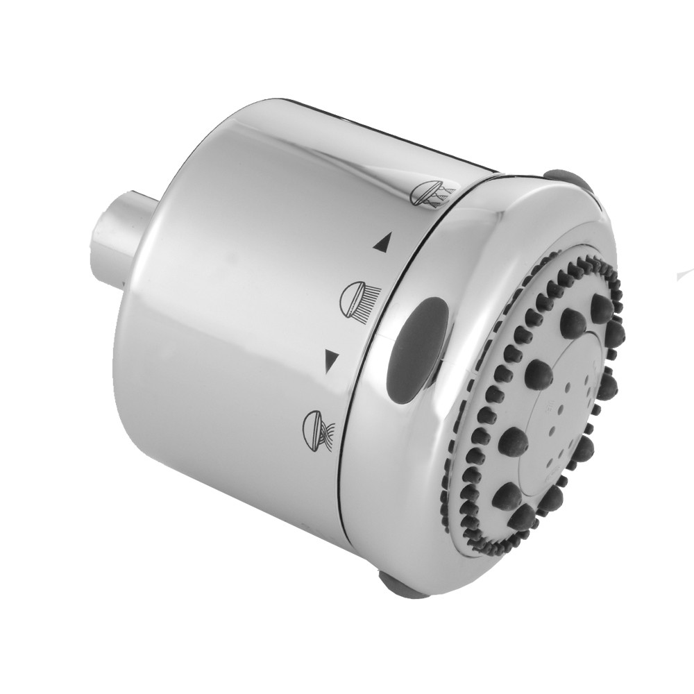 Jaclo Frescia Light Grey Face Shower Head in Satin Chrome Finish