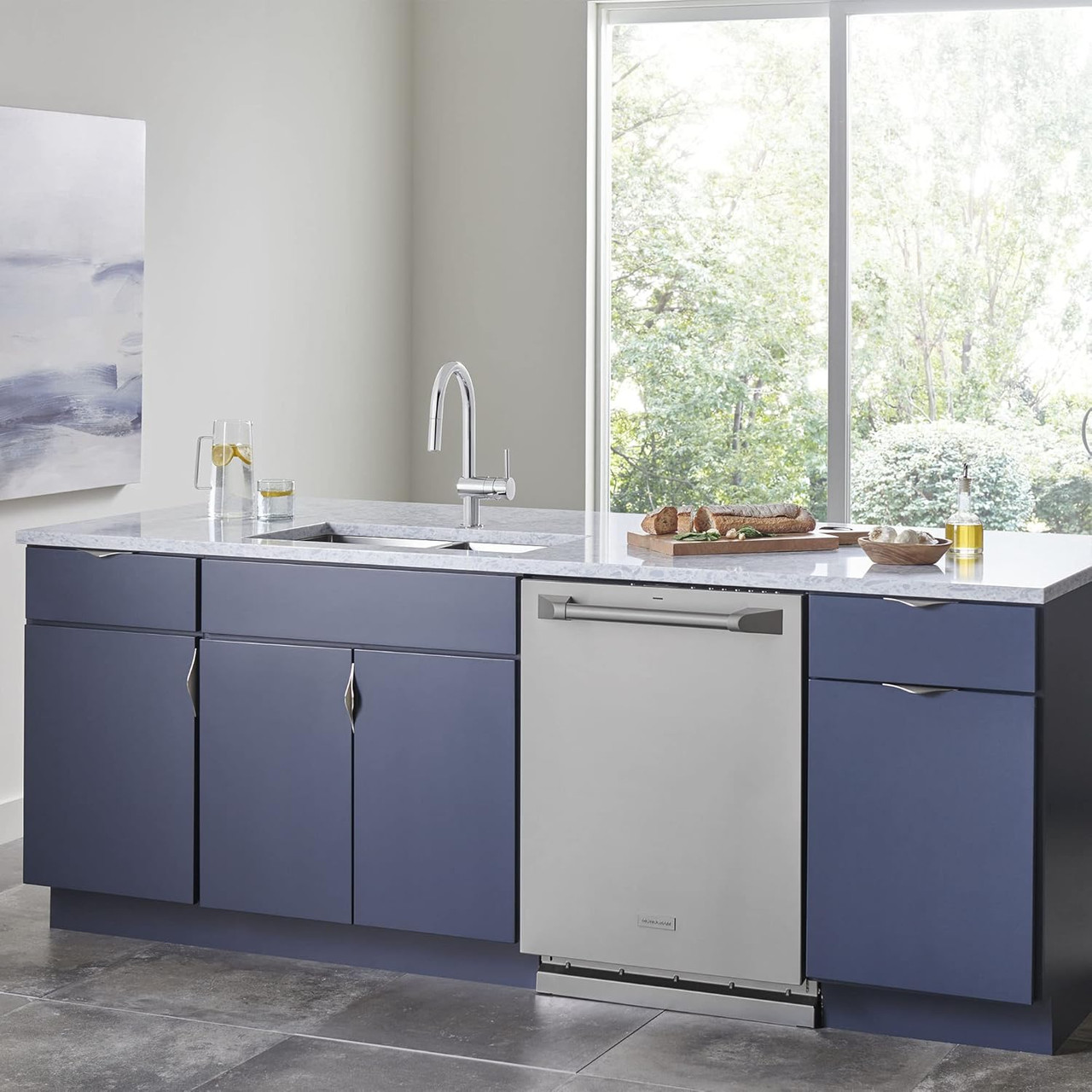 Grohe 31378003 Minta Single-Handle Pull-Down Kitchen Faucet Dual Spray 1.75 GPM In Starlight Chrome Finish