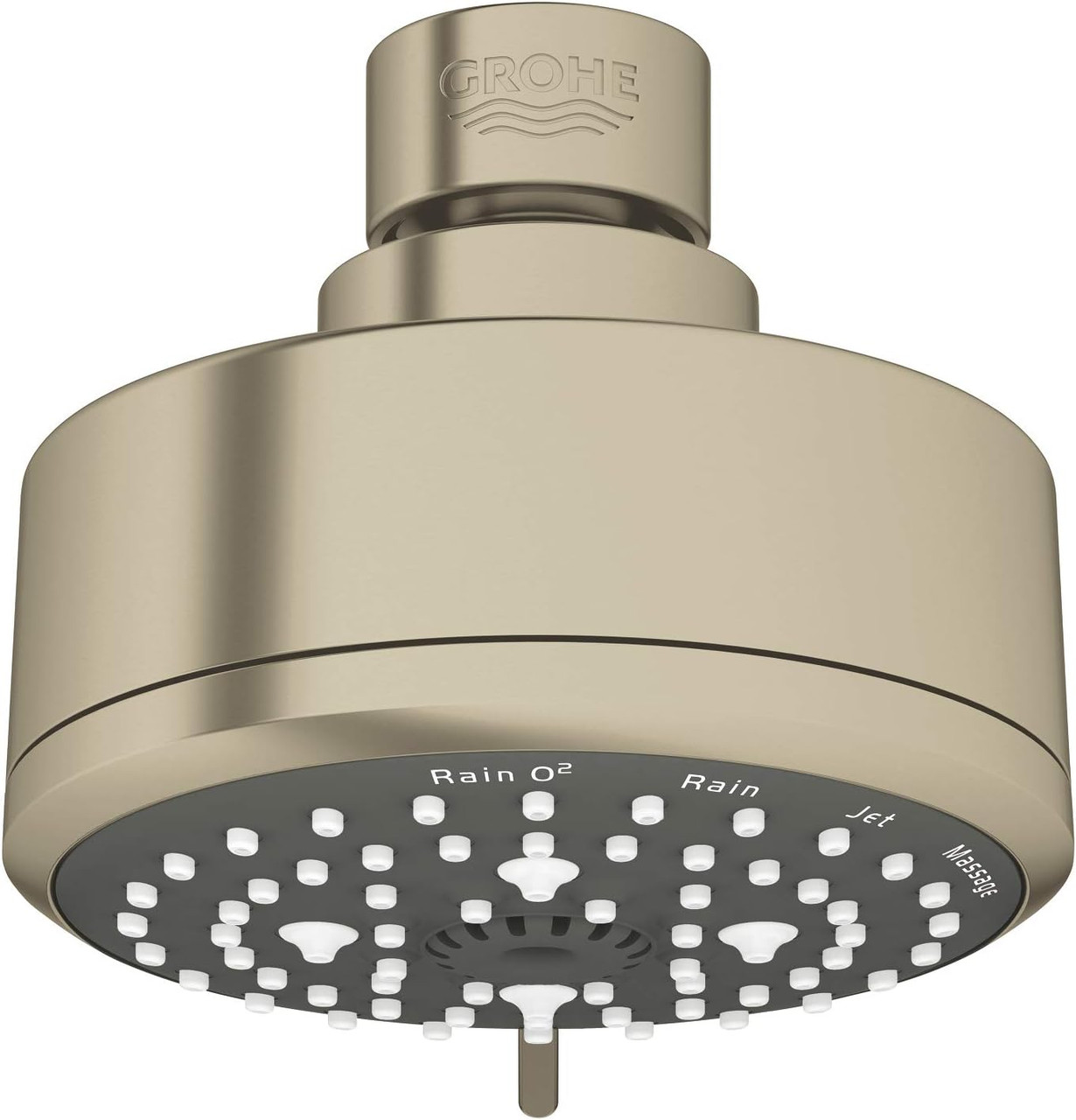Grohe 26043EN1 Tempesta Cosmopolitan Headshower 1.75GPM In Brushed Nickel Finish