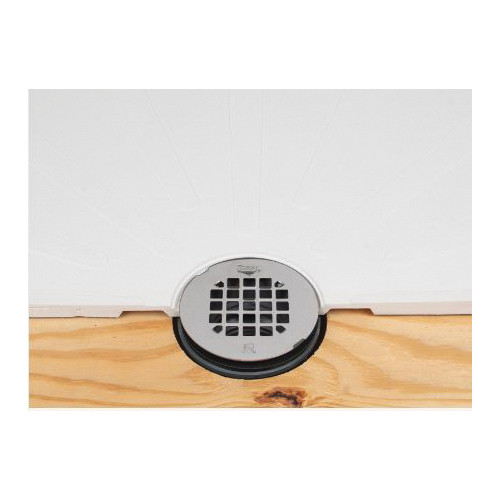 Oatey 42045 102 2Part Shower Drain With Strainer 2 in Solvent Weld PVC