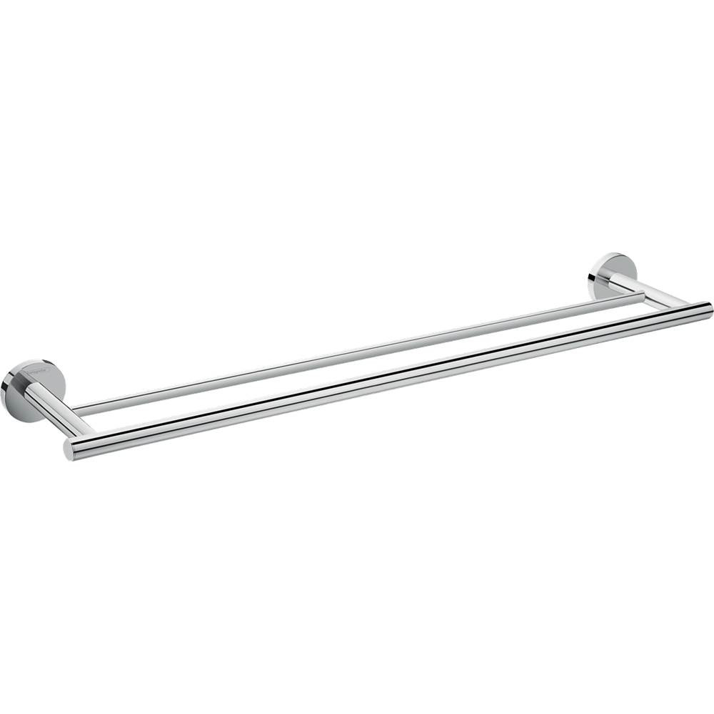 Hansgrohe 41712000 Logis Universal Dual Towel Bar in Chrome