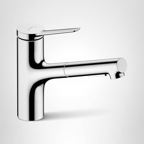 Hansgrohe 74800001 Zesis Kitchen Faucet 2-Spray, Pull-Out, 1.75 GPM in Chrome