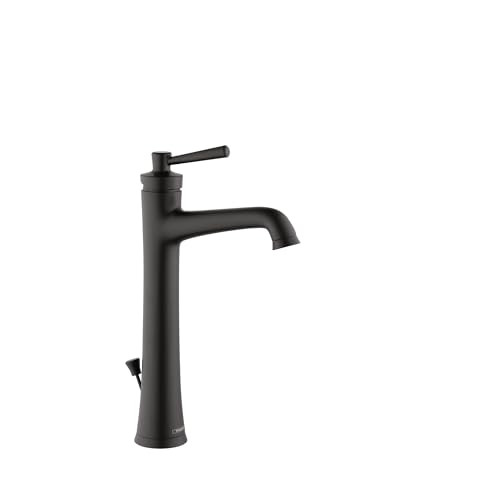 Hansgrohe 04772670 Joleena Single-Hole Faucet 230 with Pop-Up Drain, 1.2 GPM in Matte Black
