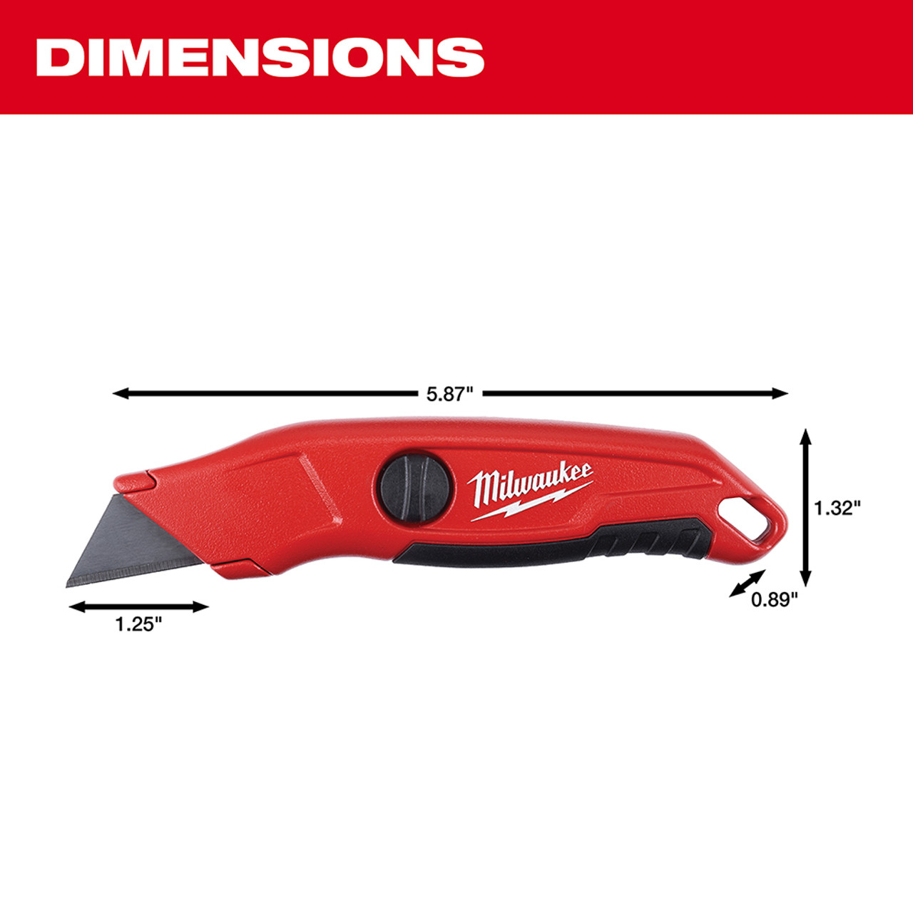 Milwaukee 48-22-1901 Fastback Press and Flip Utility Knife with Belt Clip and Onboard Wire Stripping