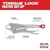 Milwaukee 48-22-3607 7" Torque Lock Maxbite Cuved Locking Pliers