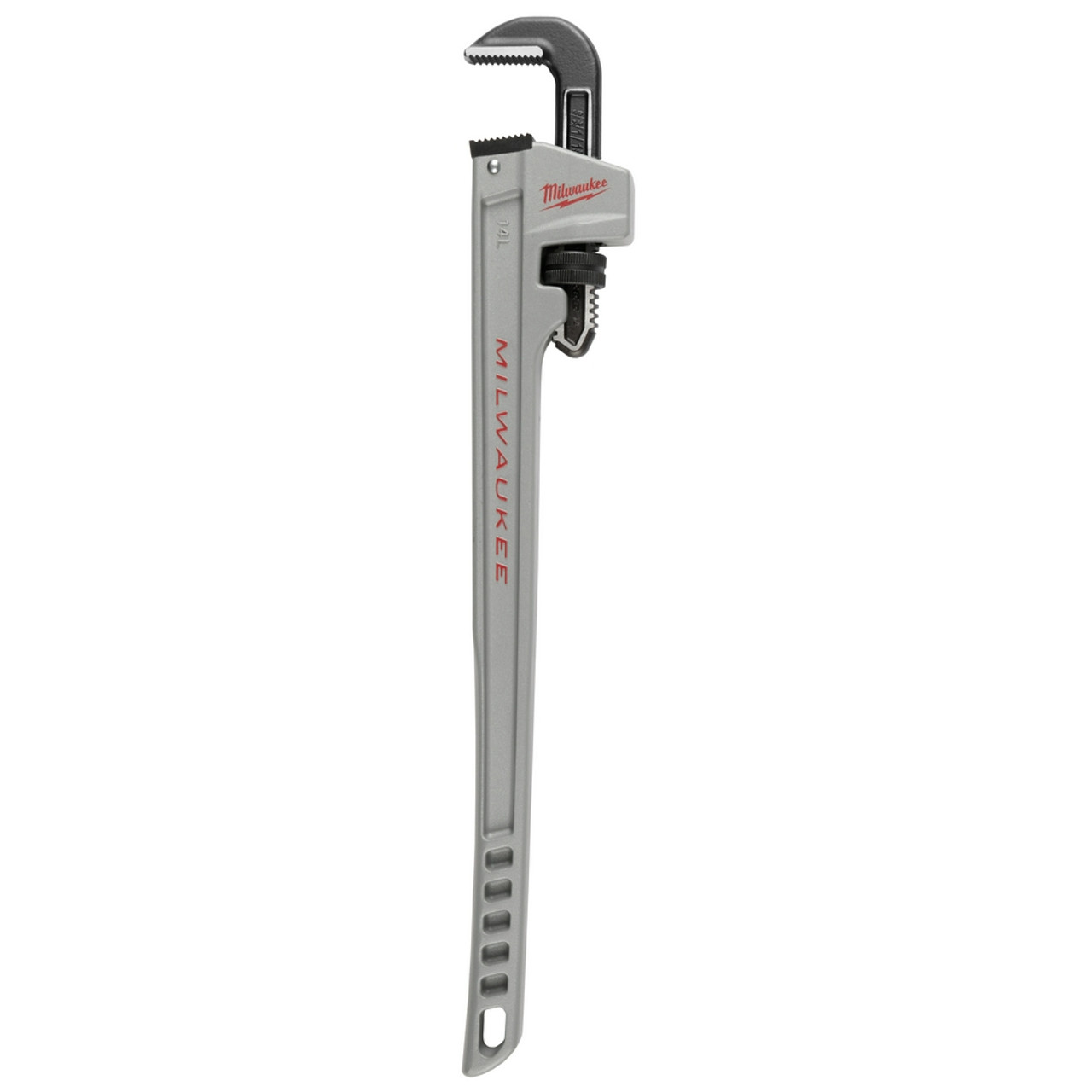Milwaukee 48-22-7215 Aluminium Pipe Wrench-14 Inch with POWERLENGTH Handle