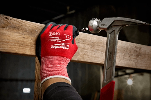 Milwaukee 48-22-8904 XX-Large Nitrile Dipped Work Gloves, Red