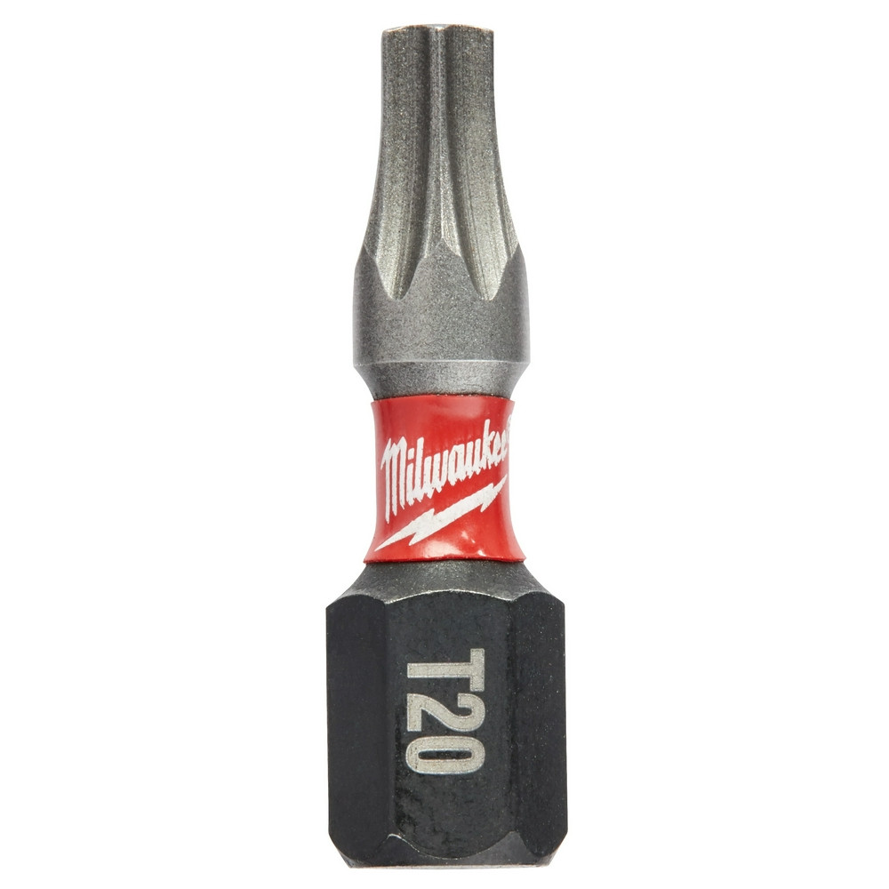 Milwaukee 48-32-4614 Shockwave 1 in. T20 Impact Driver Bits 5PK