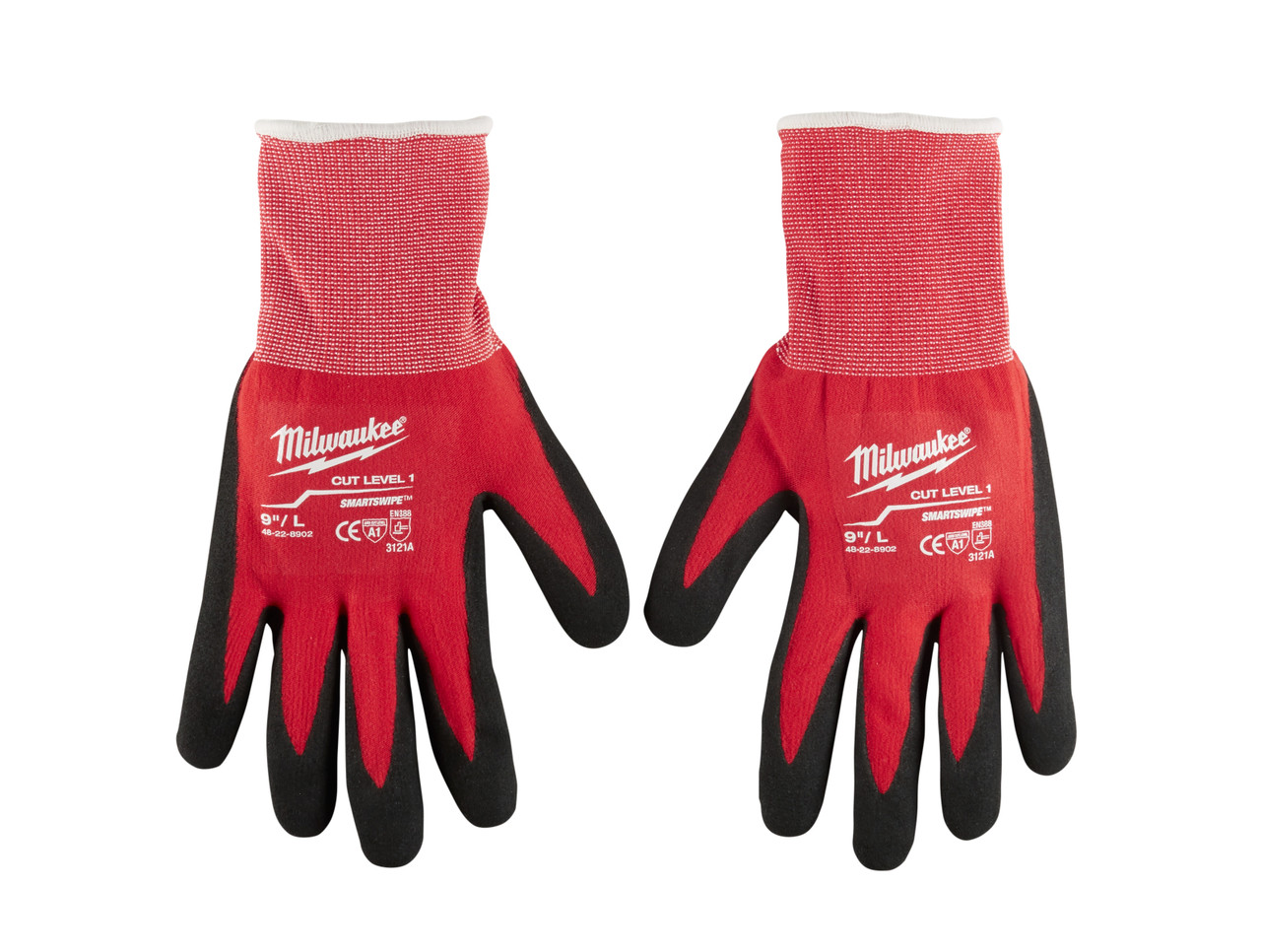 Milwaukee 48-22-8902 Cut 1 Dipped Gloves - L