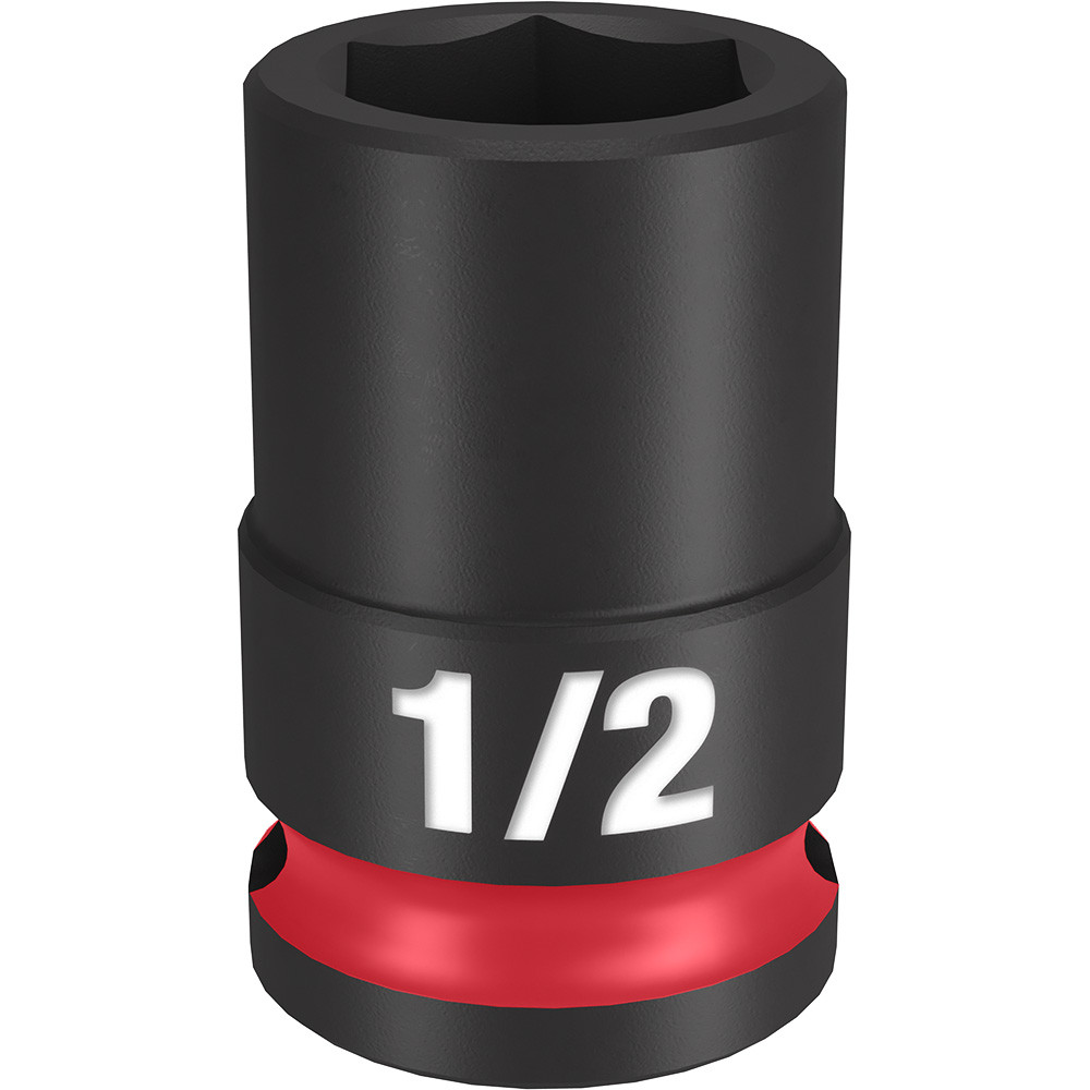 Milwaukee 49-66-6106 Shockwave Impact Duty 3/8" Drive 1/2" Standard 6 Point Socket