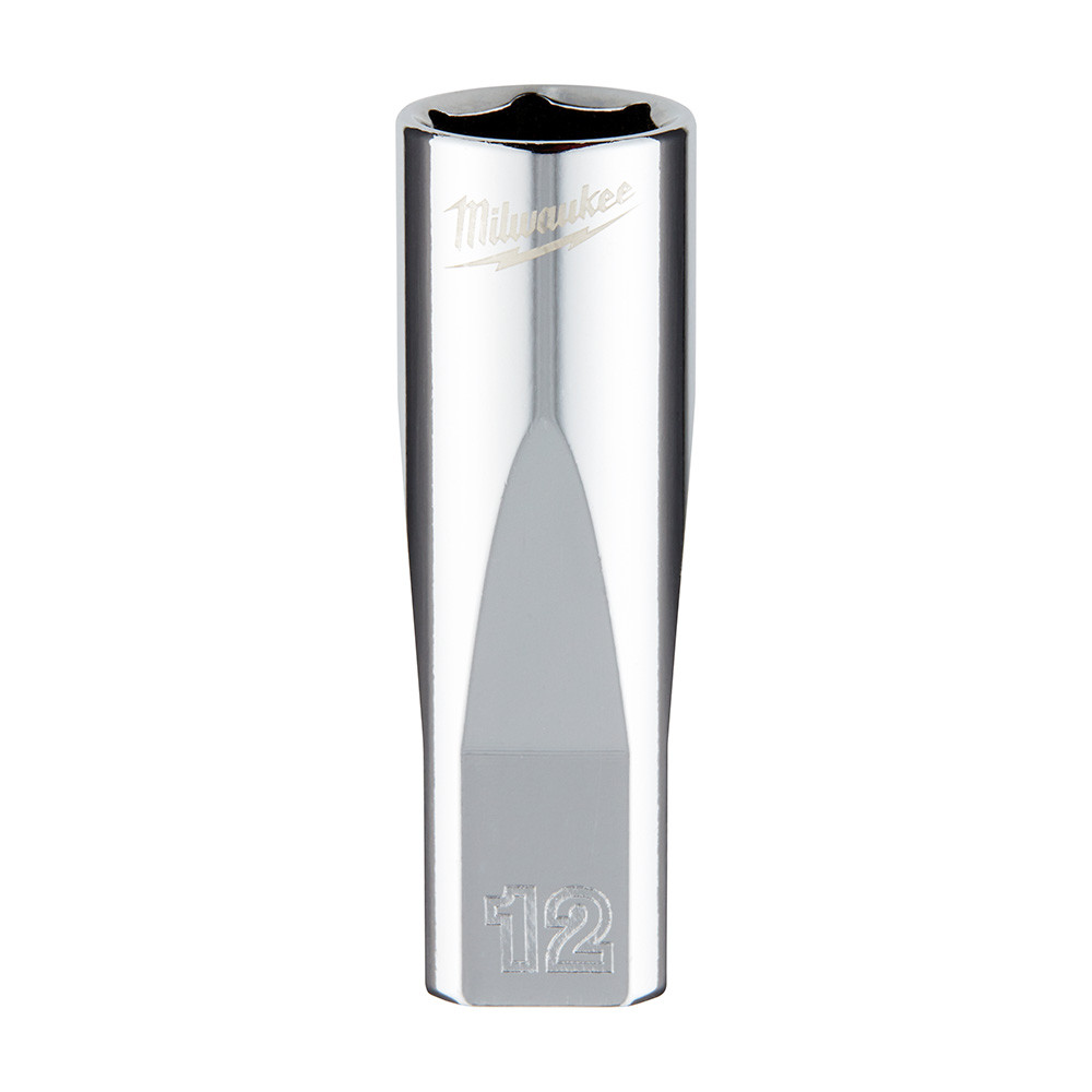 Milwaukee 45-34-9050 1/4 in. Drive 12mm Metric 6-Point Deep Socket