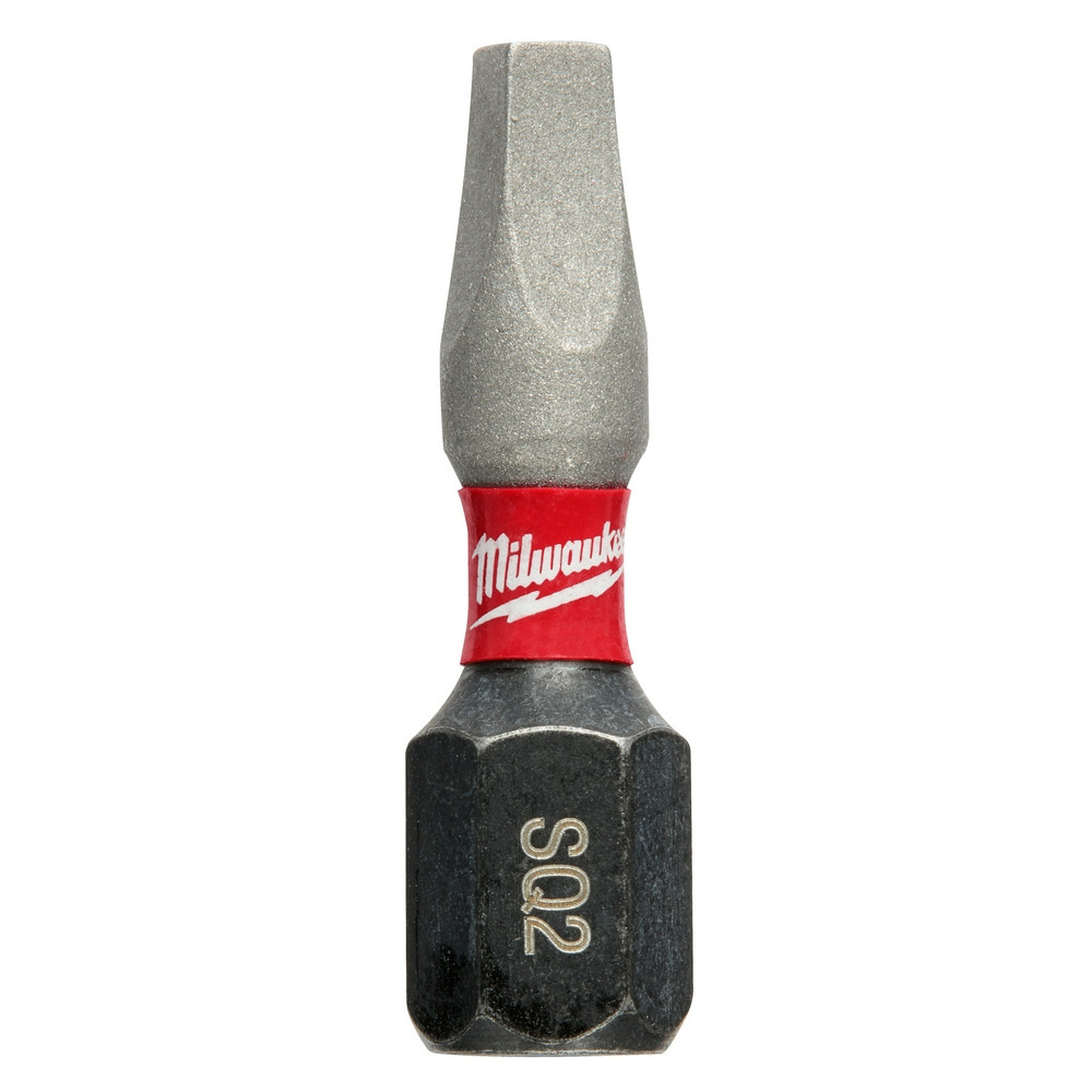 Milwaukee 48-32-5008 Shockwave Square Recess #2 Insert Bit 10PK