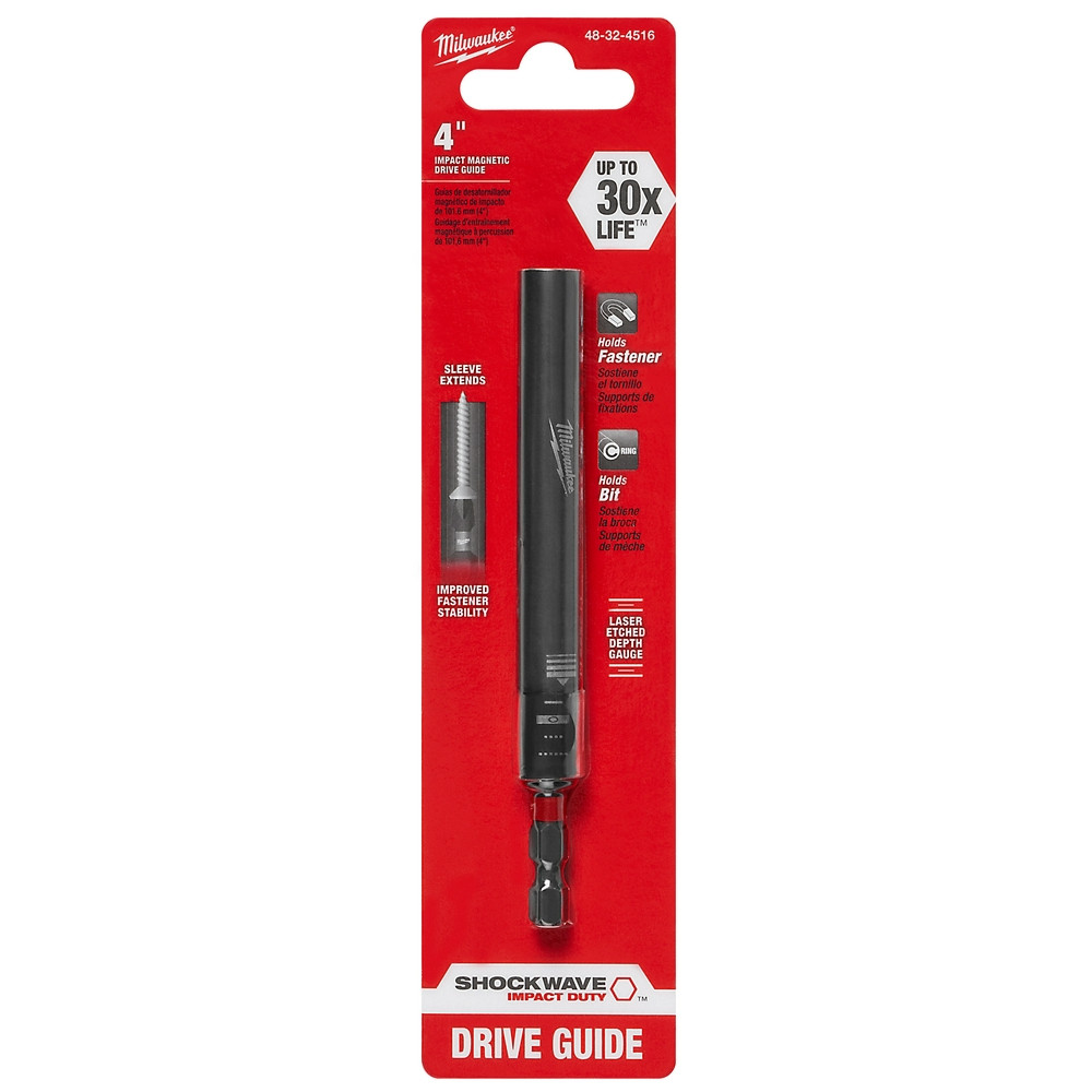 Milwaukee 48-32-4516 Shockwave 4 in. Impact Magnetic Drive Guide