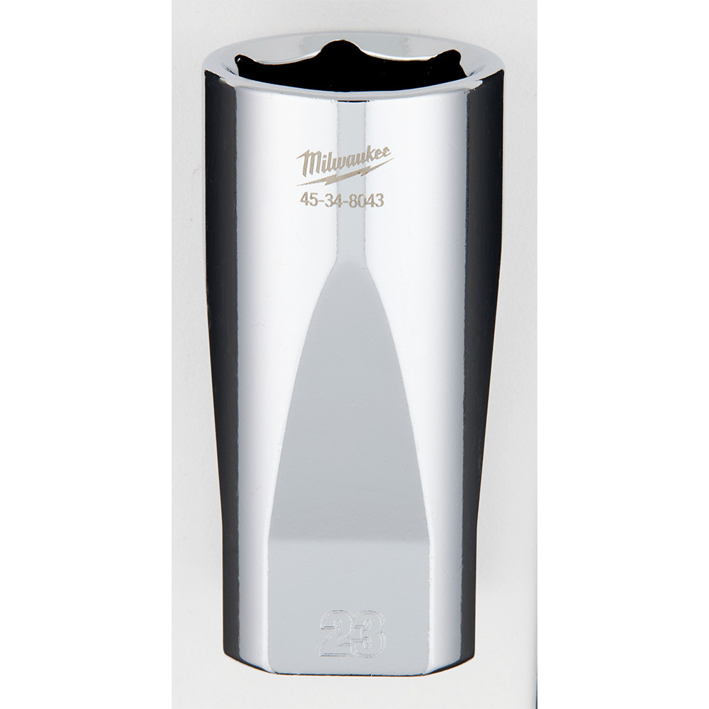 Milwaukee 45-34-8043 3/8" Drive 23mm Deep Socket