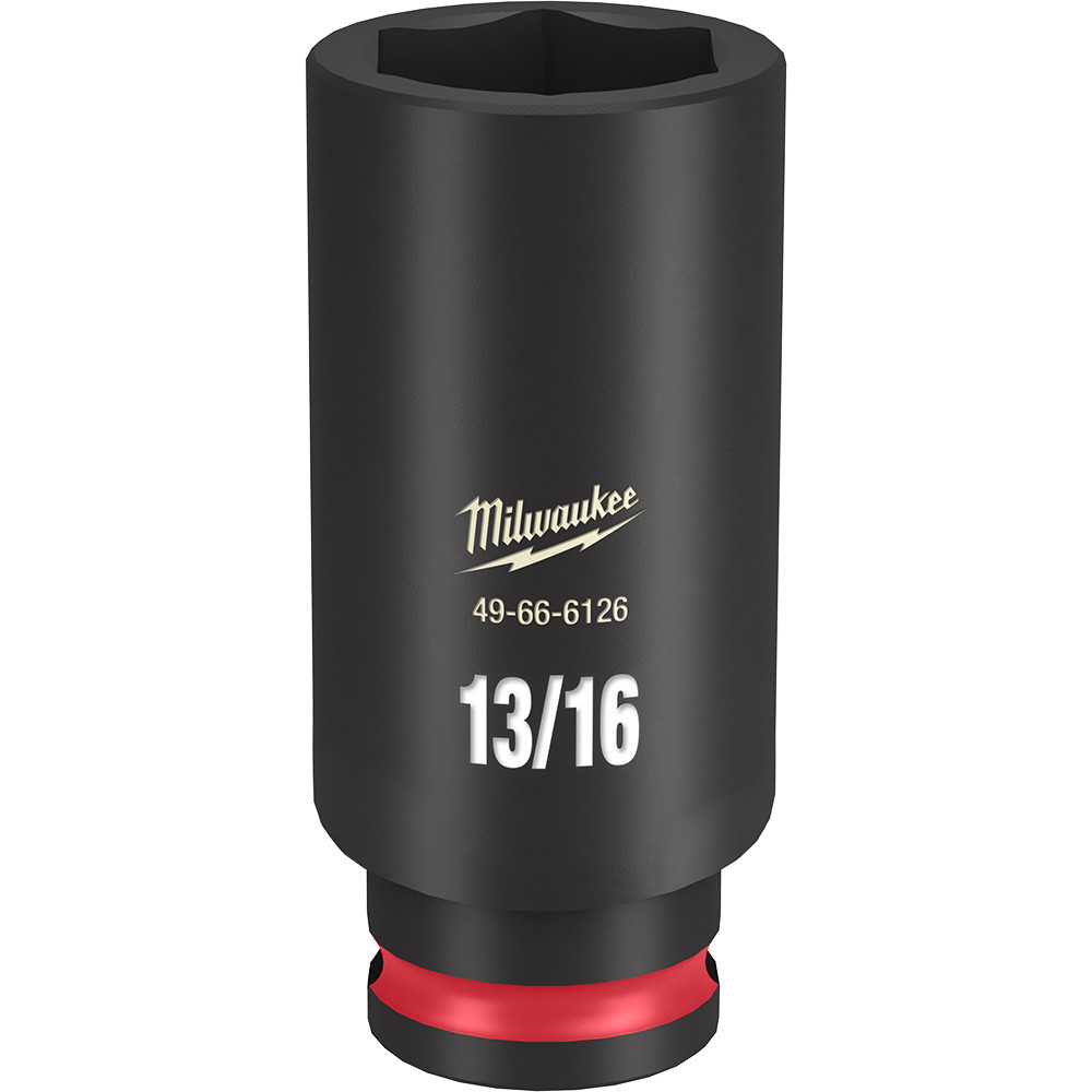Milwaukee 49-66-6126 Shockwave Impact Duty 3/8" Drive 13/16" Deep 6 Point Socket