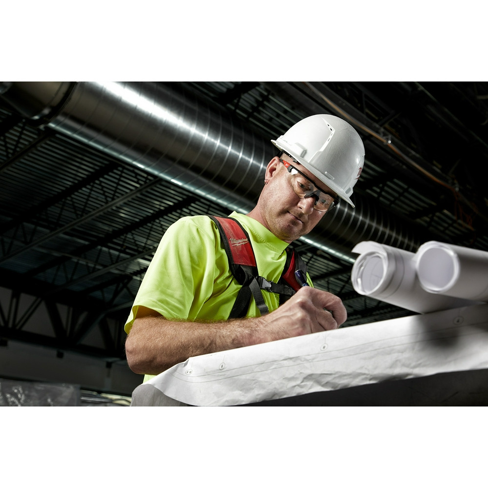 Milwaukee 48-73-2200 Safety Glasses - +1.00 Magnified Clear Anti-Scratch Lenses