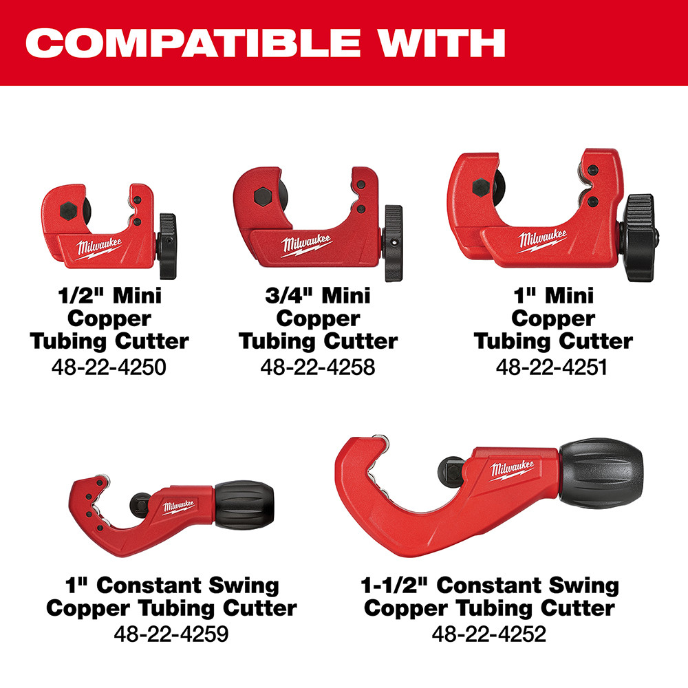 Milwaukee 48-22-4256 Replacement Cutter Wheels (2-Piece)