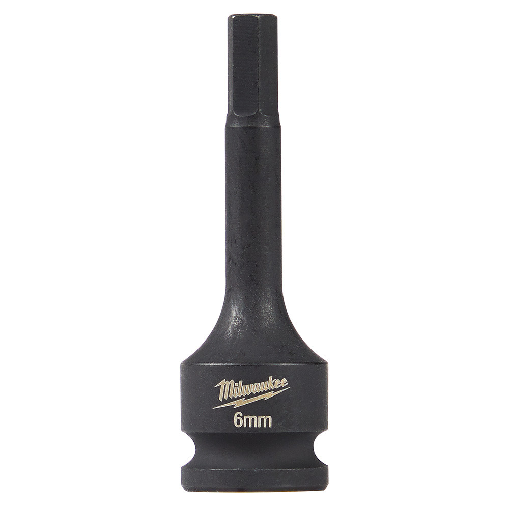 Milwaukee 49-66-5156 Shockwave Lineman's 3/8 in. Drive - 6mm Hex Bit Socket