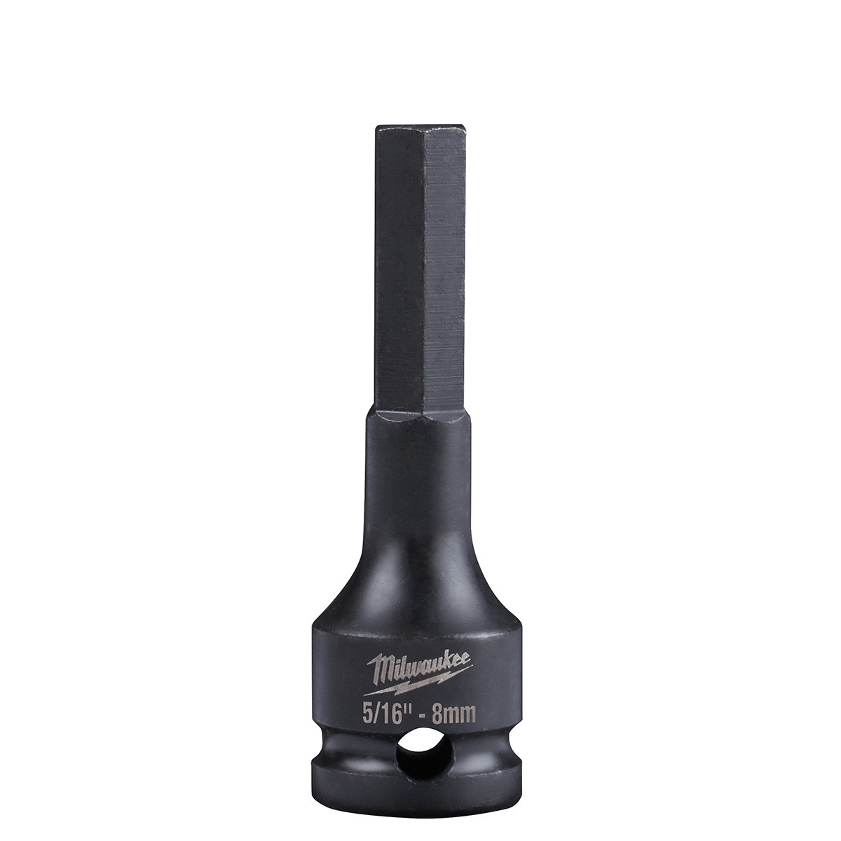 Milwaukee 49-66-5151 Shockwave Lineman's 3/8 in. Drive 5/16 in. - 8mm Hex Bit Socket