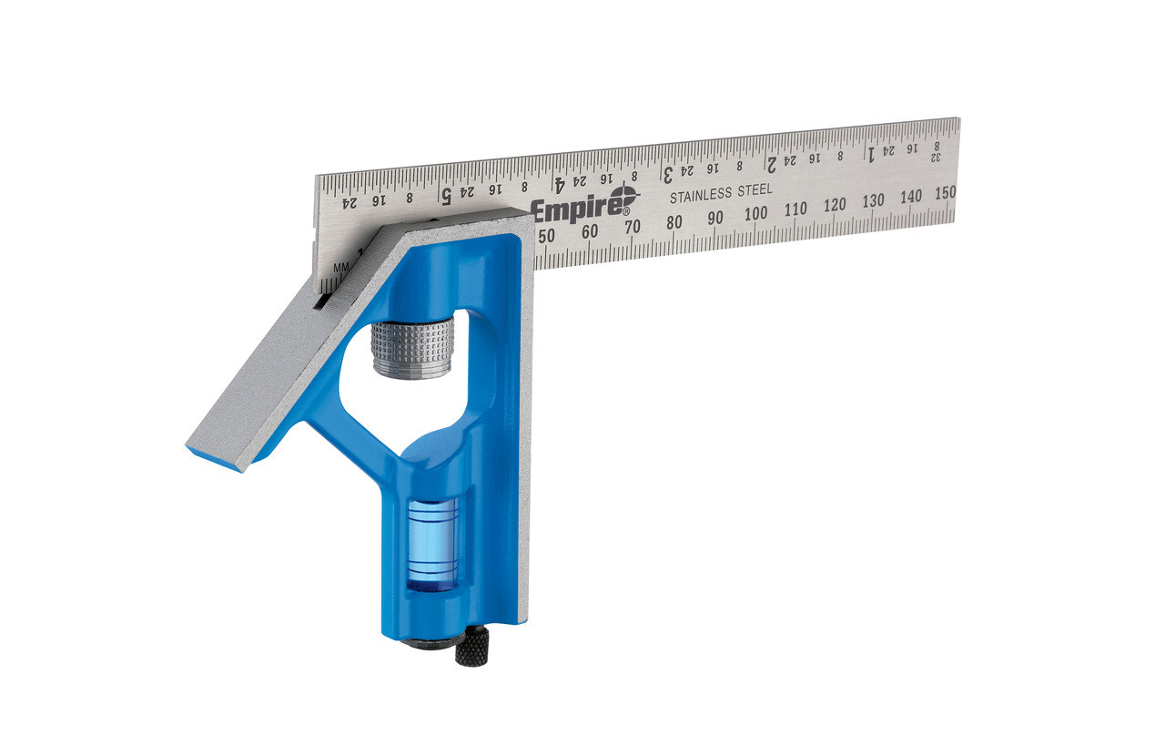 Milwaukee E255IM 6 in. / 150 mm True Blue Combination Square