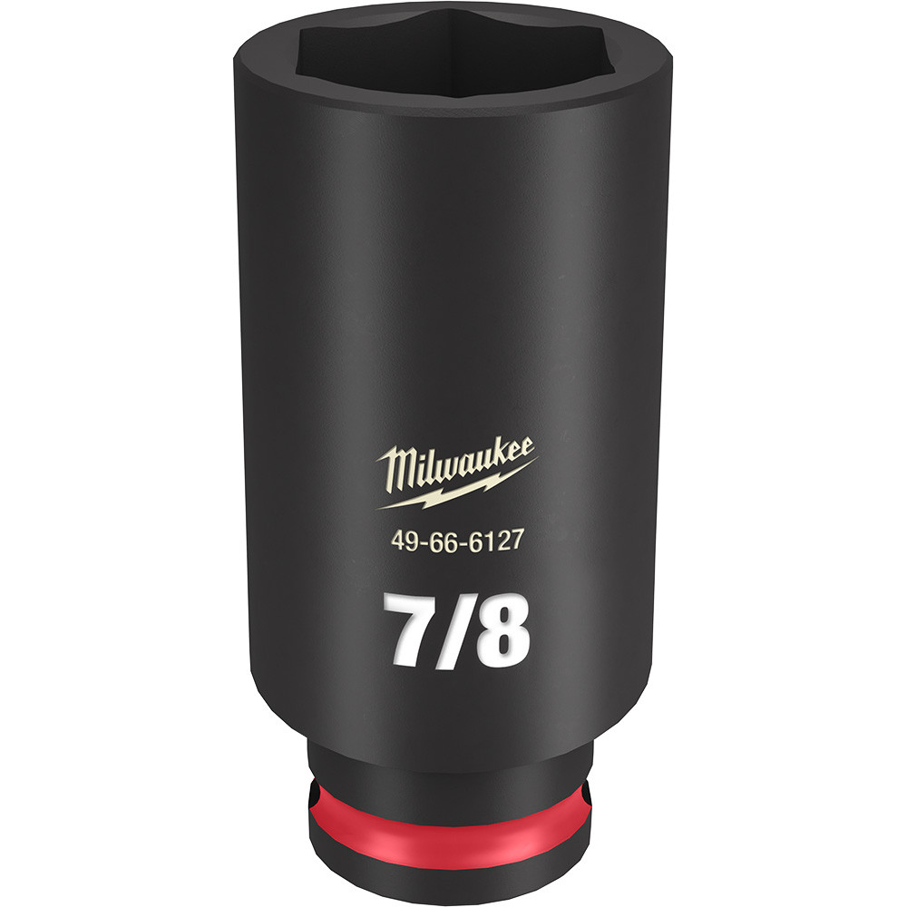 Milwaukee 49-66-6127 Shockwave Impact Duty 3/8" Drive 7/8" Deep 6 Point Socket